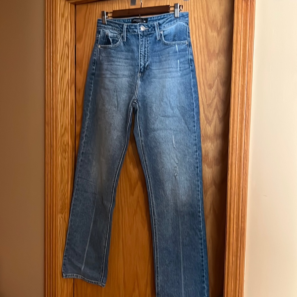 Just Black denim size 28.  Like new- worn 2x.